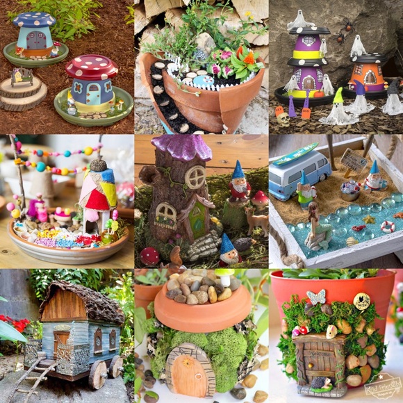 Mystery fairy garden lot - Picture 2 of 6